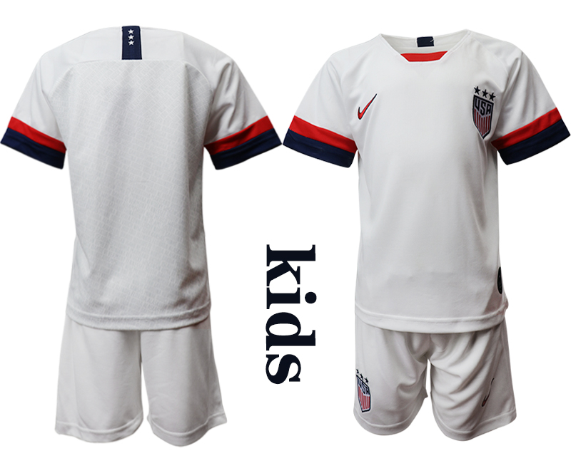 2019-20 United States Youth Home Soccer Jersey