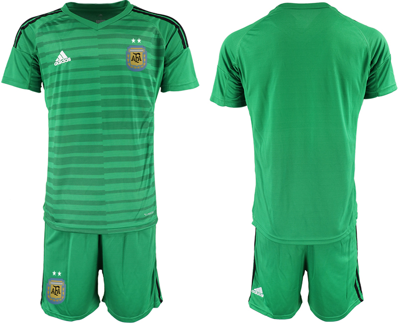 2019-20 Argentina Green Goalkeeper Soccer Jerseys