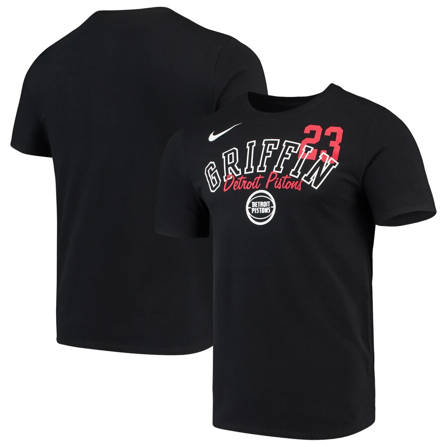 Blake Griffin Detroit Pistons Nike Player Performance T-Shirt Black