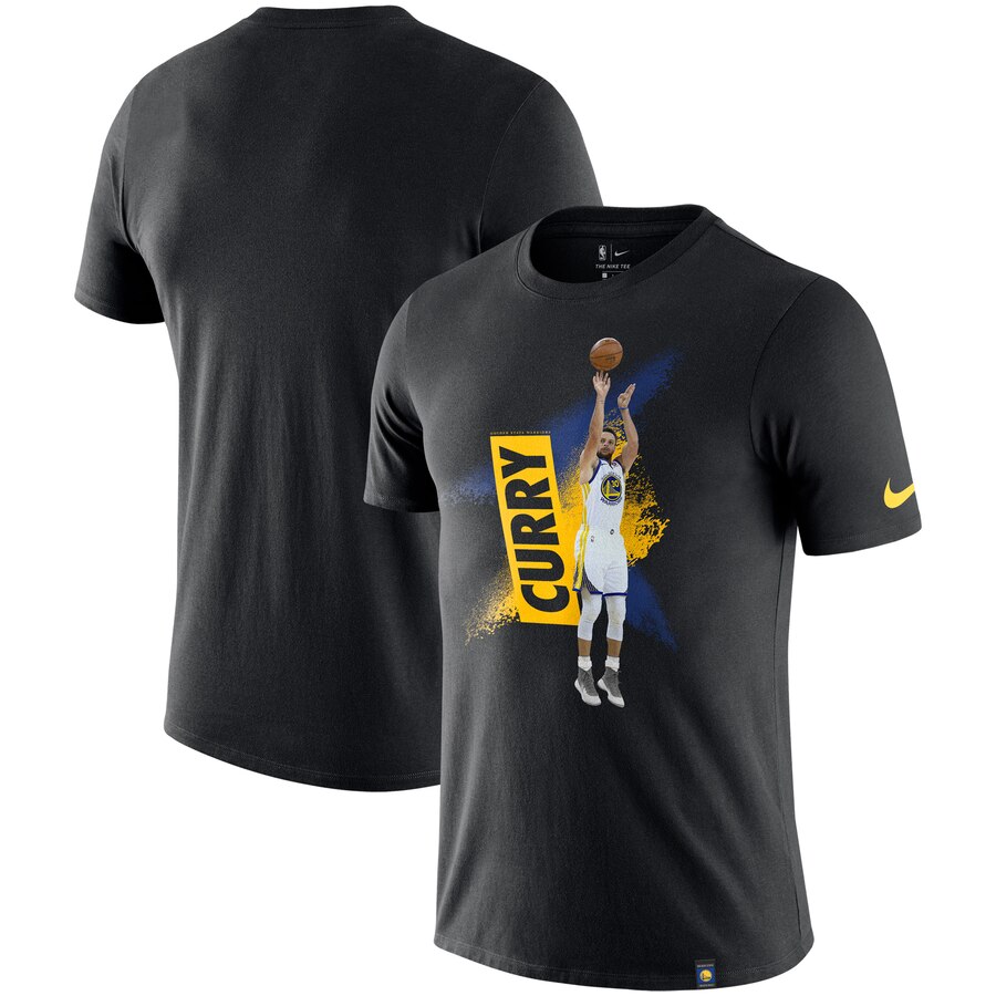 Stephen Curry Golden State Warriors Nike Mezzo Player Performance T-Shirt Black