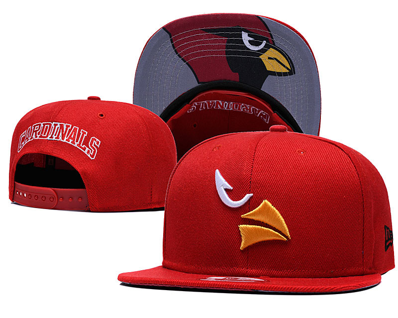 Arizona Cardinals Team Logo Red Adjustable Hat GS - Click Image to Close