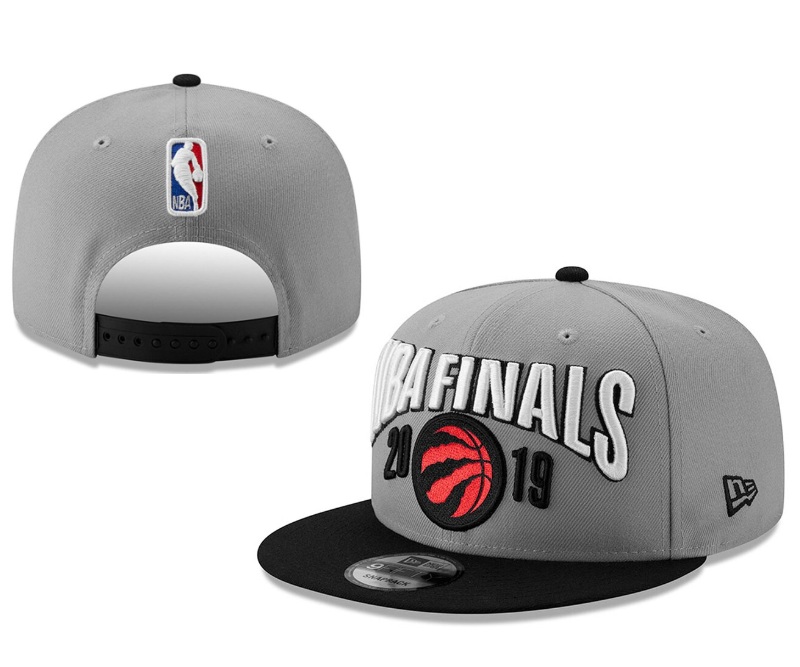 Raptors Team Logo Gray Adjustable Hat YD - Click Image to Close