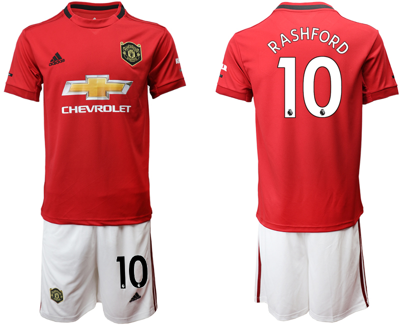 2019-20 Manchester United 10 RASHFORD Home Soccer Jersey