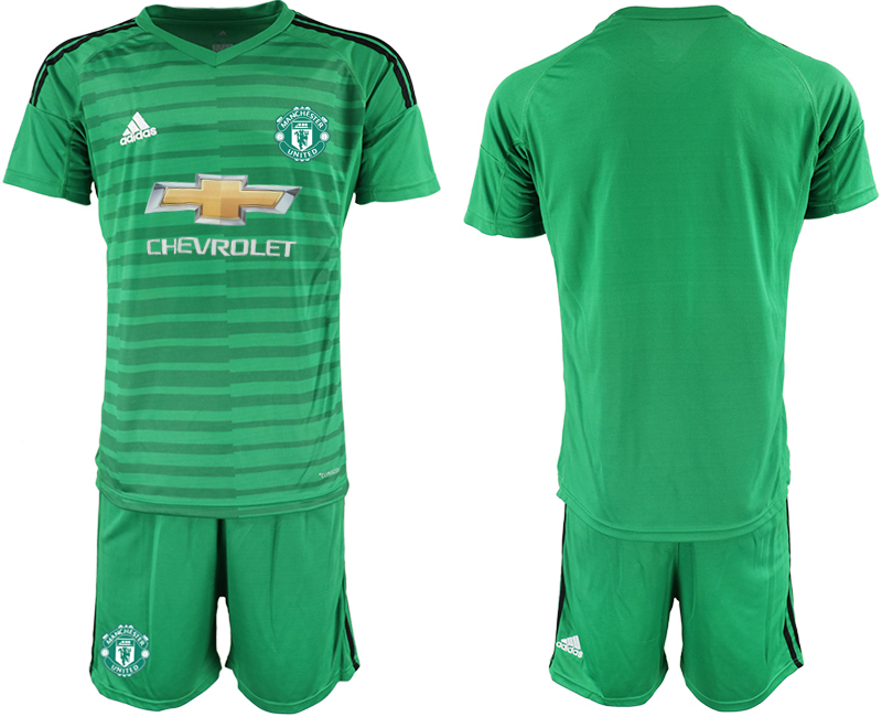 2019-20 Manchester United Green Goalkeeper Soccer Jersey