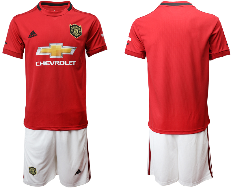 2019-20 Manchester United Home Soccer Jersey