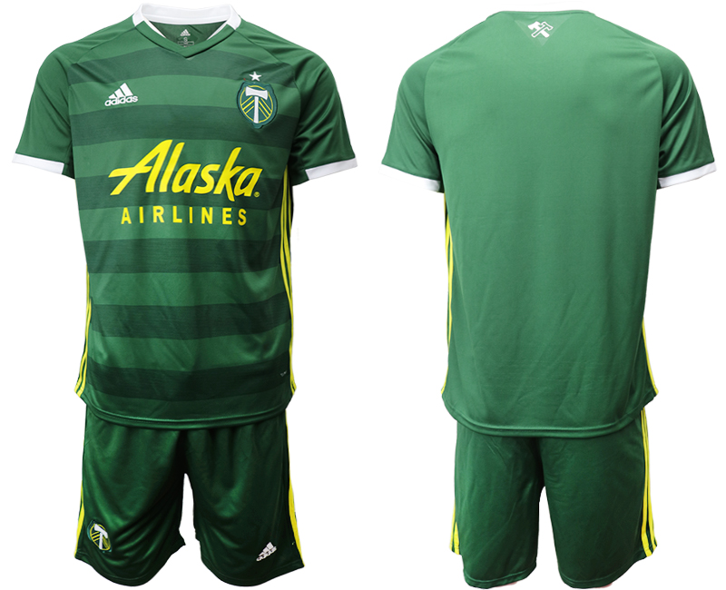 2019-20 Portland Timbers Home Soccer Jersey