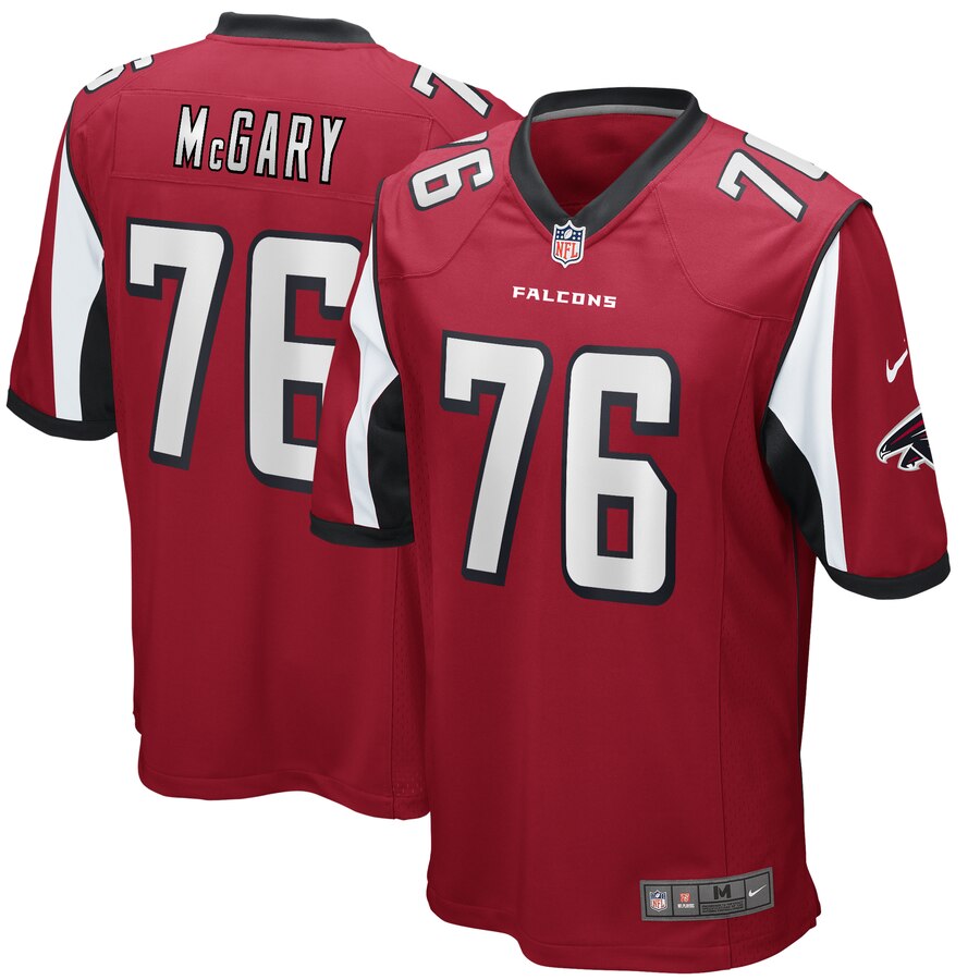 Nike Falcons 76 McGary Atlanta Red 2019 NFL Draft First Round Pick Vapor Untouchable Limited Jersey