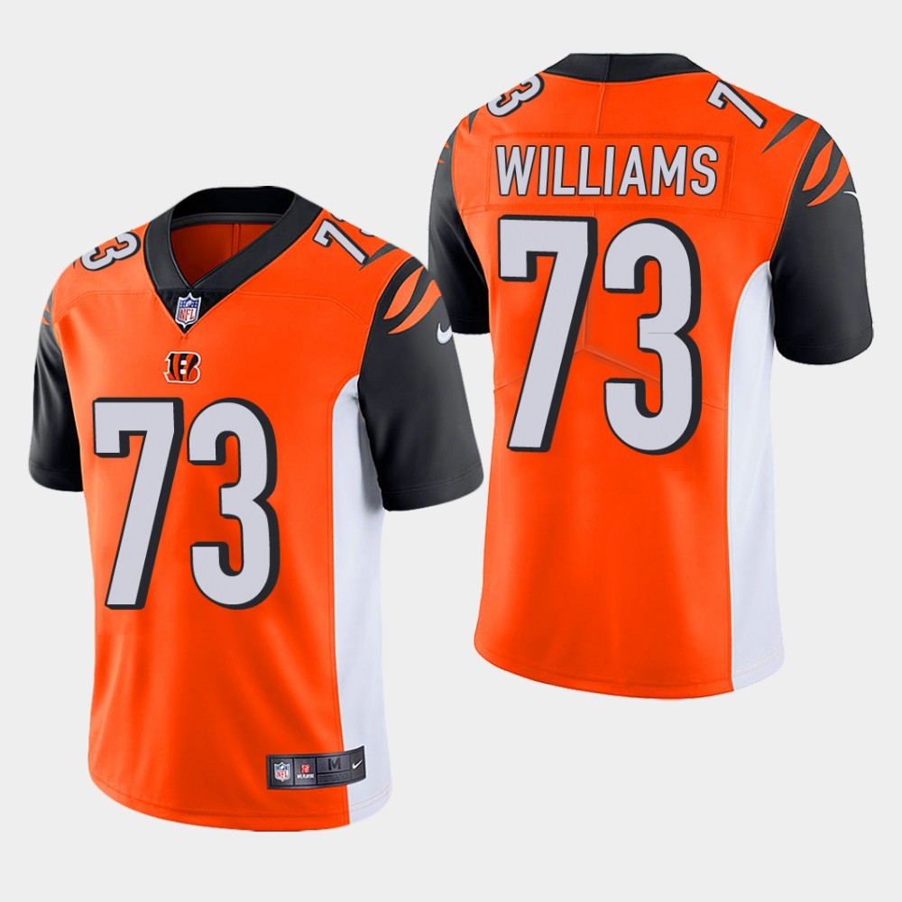Nike Bengals 73 Jonah Williams Orange 2019 NFL Draft First Round Pick Vapor Untouchable Limited Jersey - Click Image to Close
