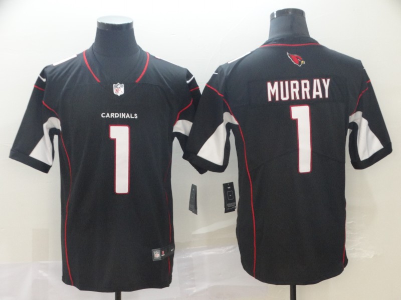 Nike Cardinals 1 Kyler Murray Black Youth 2019 NFL Draft First Round Pick Vapor Untouchable Limited Jersey