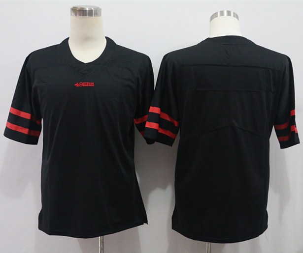 Nike 49ers Blank Black Vapor Untouchable Limited Jersey