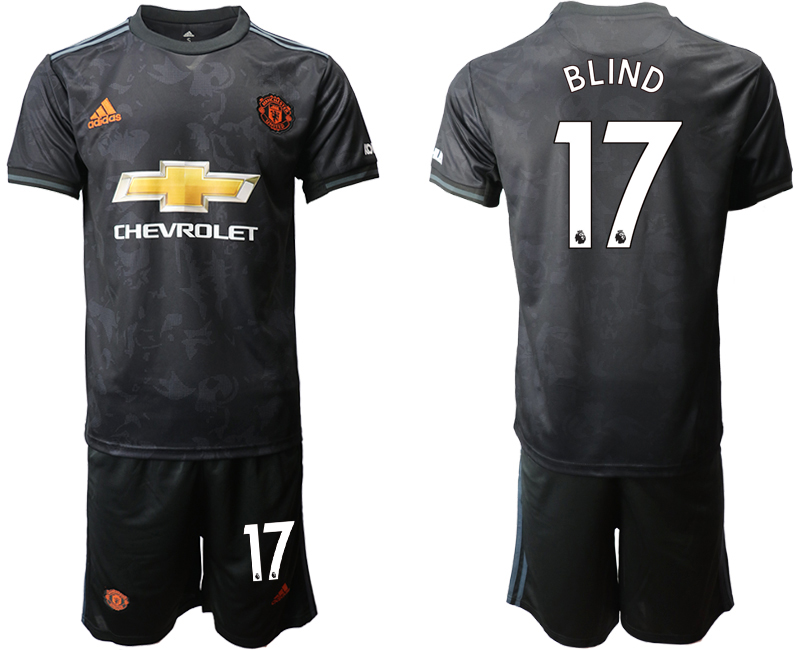 2019-20 Manchester United 17 BLIND Third Away Soccer Jersey