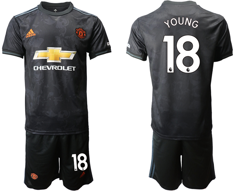 2019-20 Manchester United 18 YOUNG Third Away Soccer Jersey