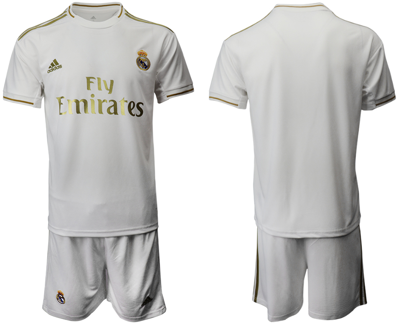 2019-20 Real Madrid Home Soccer Jersey