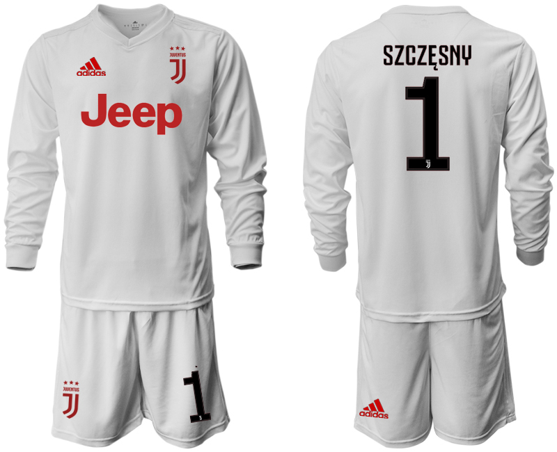 2019-20 Juventus 1 SZCZESNY Long Sleeve Away Soccer Jersey