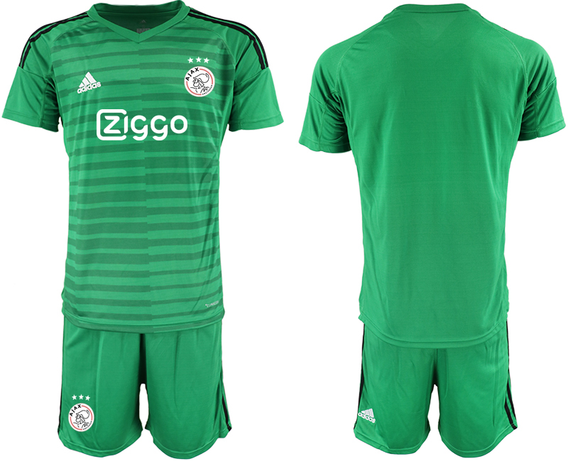 2019-20 Ajax Green Goalkeepe Soccer Jerseys - Click Image to Close
