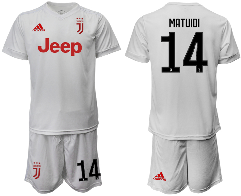 2019-20 Juventus 14 MATUIDI Away Soccer Jersey