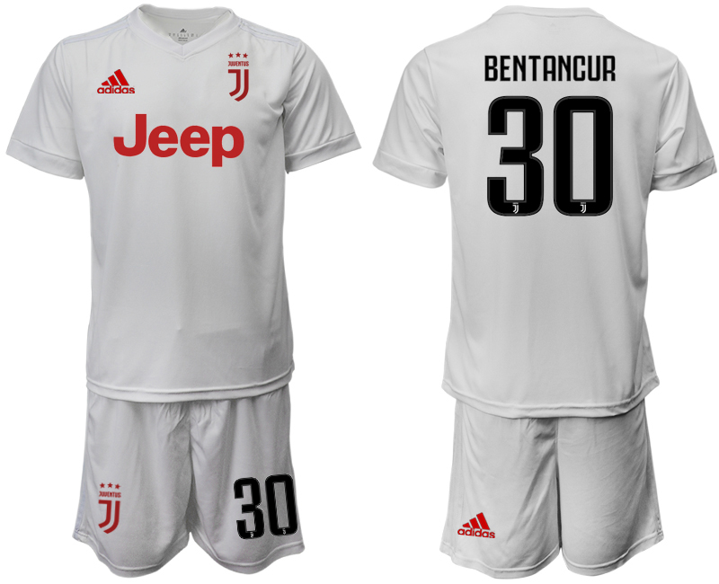 2019-20 Juventus 30 BENTANCUR Away Soccer Jersey