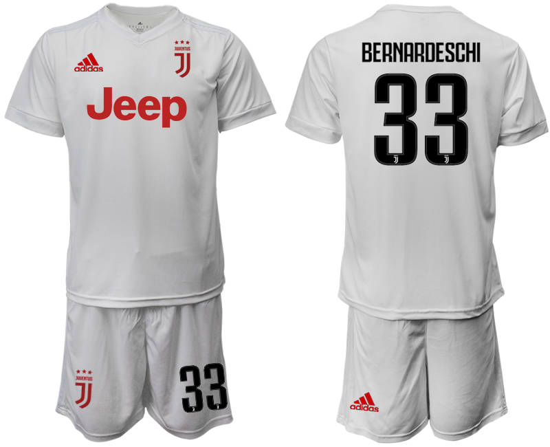 2019-20 Juventus 33 BERNARDESCHI Away Soccer Jersey