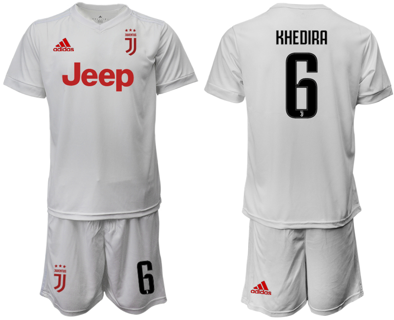 2019-20 Juventus 6 KHEDIRA Away Soccer Jersey