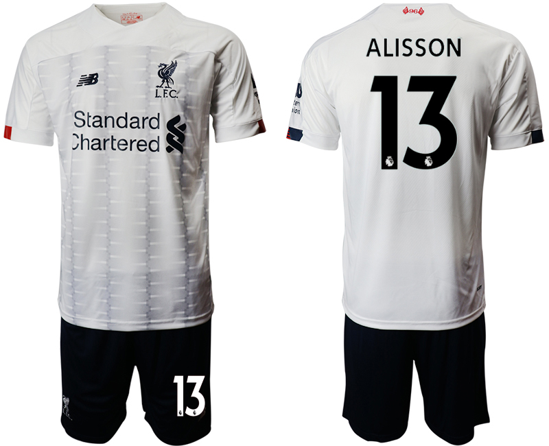 2019-20 Liverpool 13 ALISSON Away Soccer Jersey