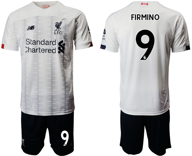 2019-20 Liverpool 9 FIRMINO Away Soccer Jersey
