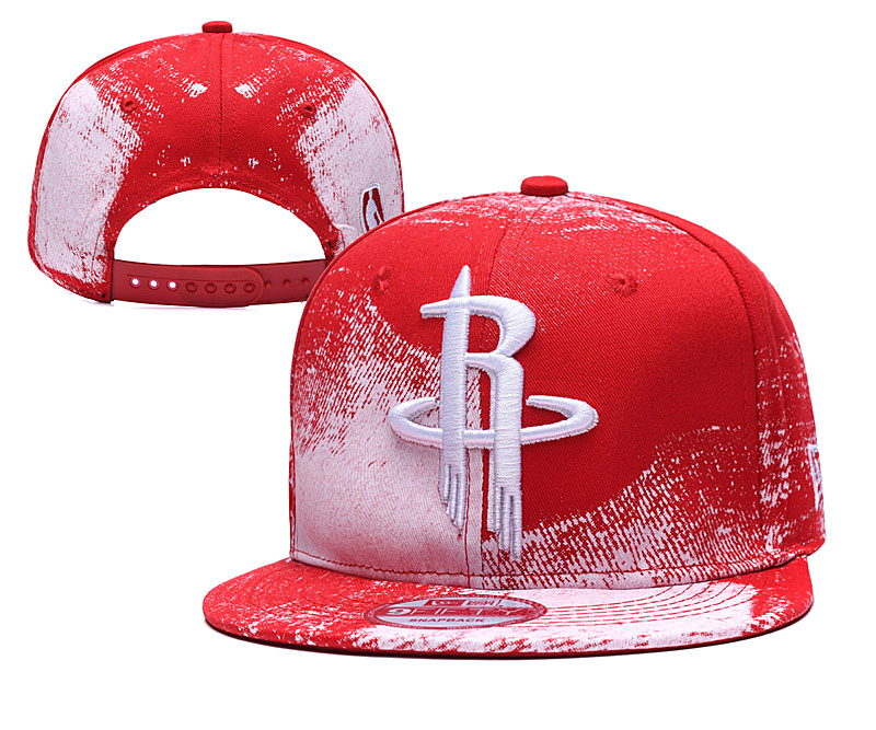 Rockets Team Logo Red White Adjustable Hat YD