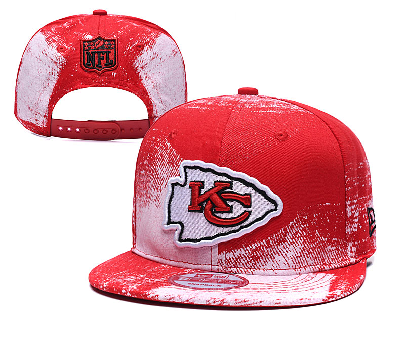 Chiefs Team Logo Red White Adjustable Hat YD