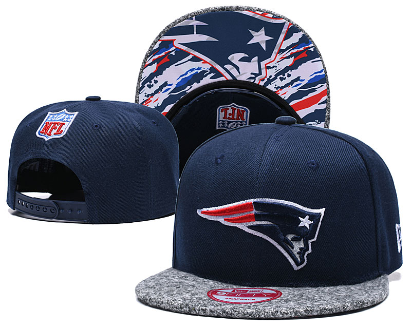 Patriots Team Logo Navy Adjustable Hat TX