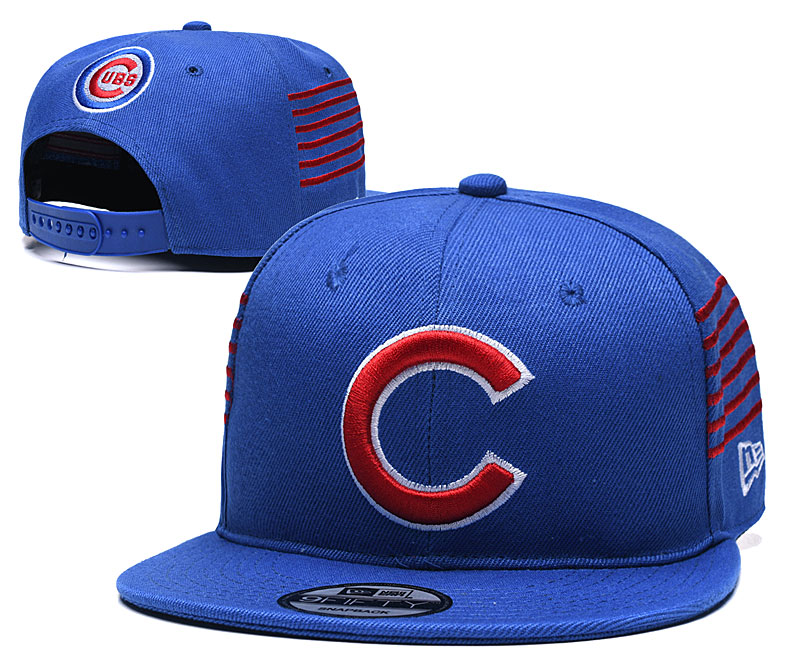 Cubs Team Logo Blue Adjustable Hat YD
