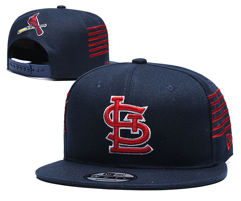 St. Louis Cardinals Team Logo Navy Adjustable Hat YD