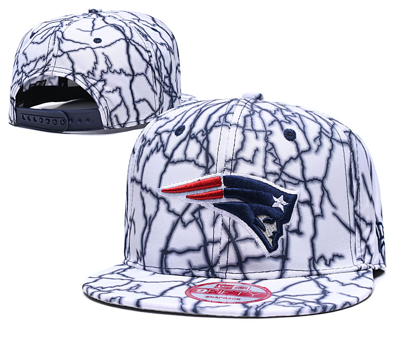 Patriots Team Logo White Adjustable Hat TX