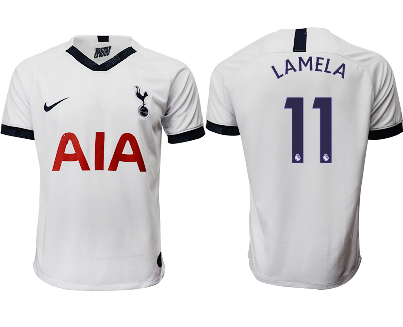 2019-20 Tottenham Hotspur 11 LAMELA Home Thailand Soccer Jersey