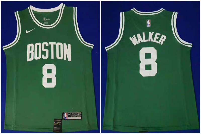 Celtics 8 Kemba Walker Green Swingman Jersey