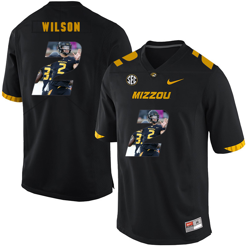Missouri Tigers 2 Micah Wilson Black Nike Fashion College Football Jersey
