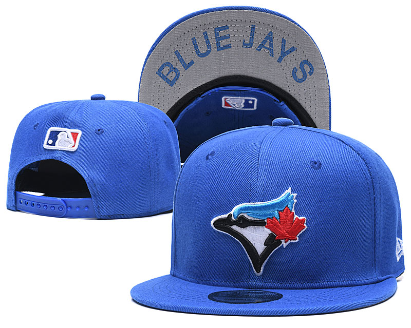 Blue Jays Team Logo Blue Adjustable Hat GS