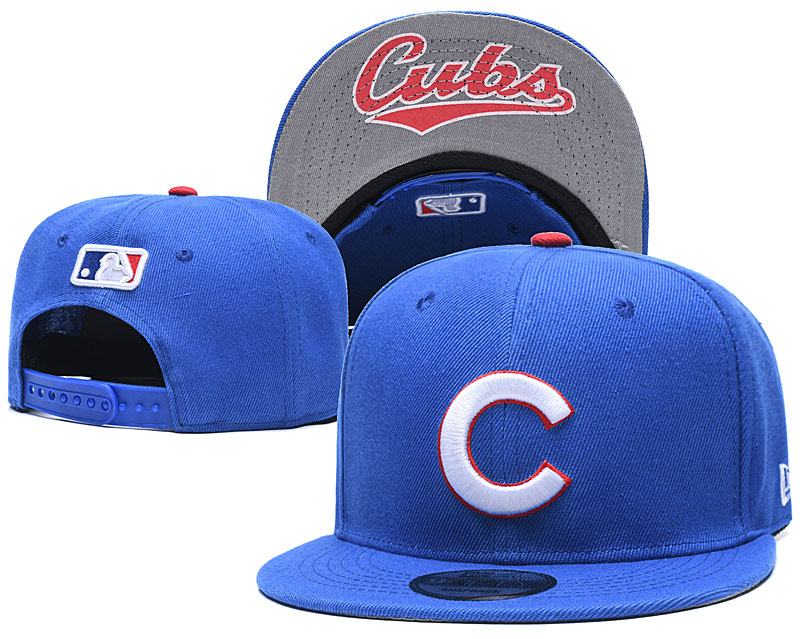 Cubs Team Logo Blue Adjustable Hat GS