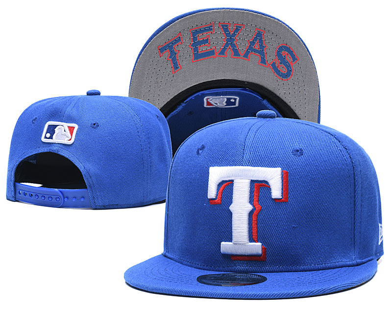 Rangers Team Logo Blue Adjustable Hat GS