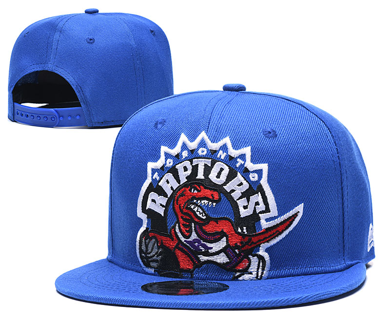 Raptors Team Logo Blue Adjustable Hat GS