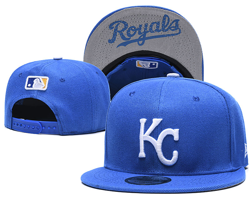 Royals Team Logo Royal Adjustable Hat GS