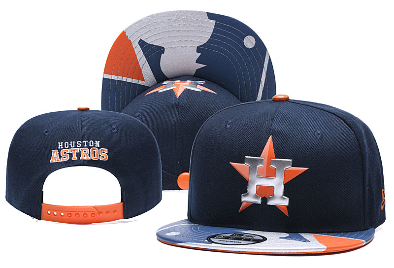 Astros Team Logo Navy Adjustable Hat YD