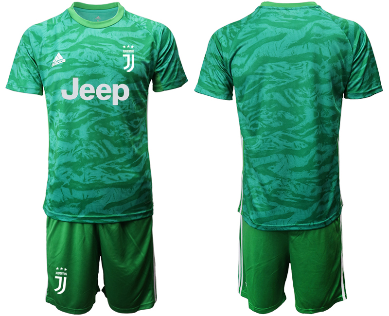 2019-20 Juventus Green Goalkeeper Soccer Jersey