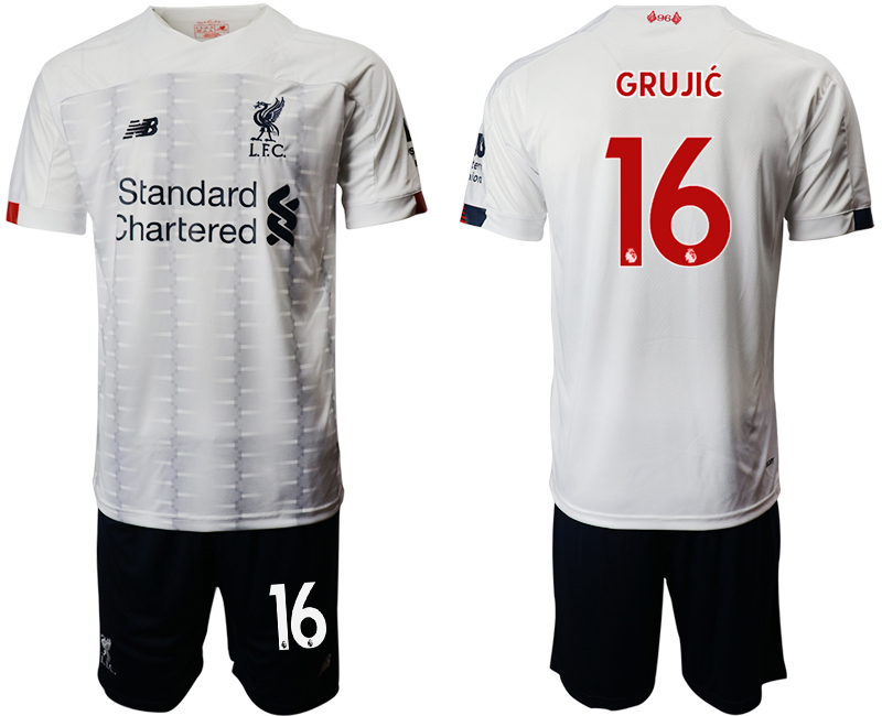 2019-20 Liverpool 16 GRUJIC Away Soccer Jersey
