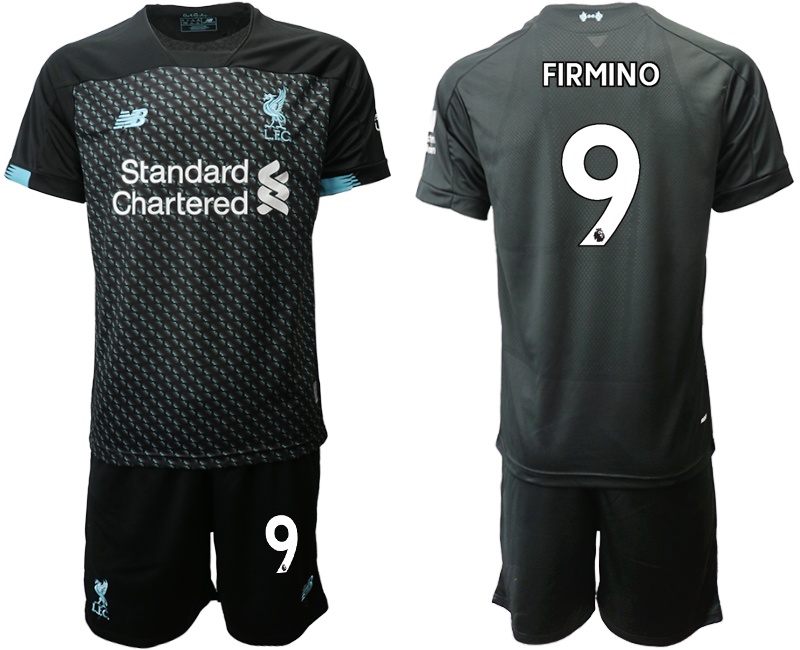 2019-20 Liverpool 9 FIRMINO Third Away Soccer Jersey - Click Image to Close