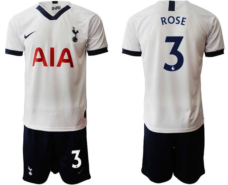 2019-20 Tottenham Hotspur 3 ROSE Home Soccer Jersey