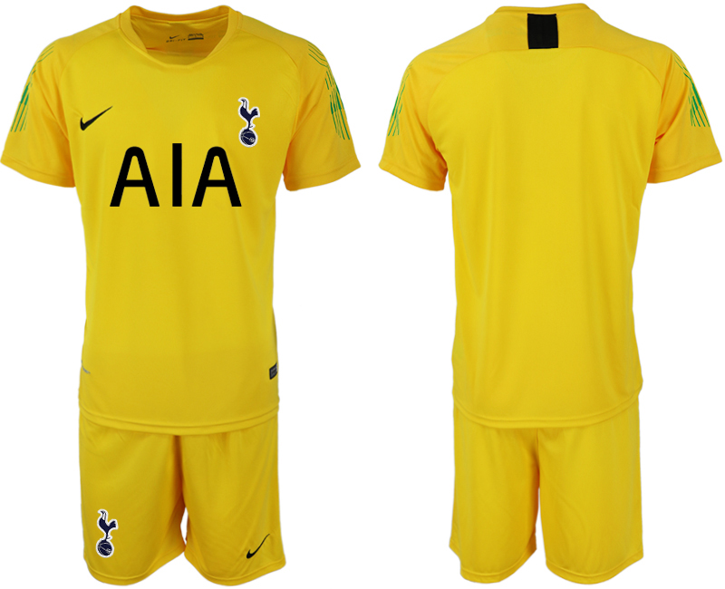 2019-20 Tottenham Hotspur Football Club Yellow Goalkeeper Soccer Jersey