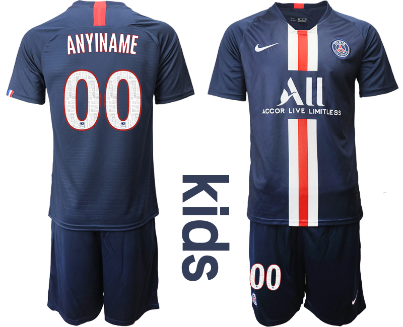 2019-20 Paris Saint-Germain Customized Home Youth Soccer Jersey