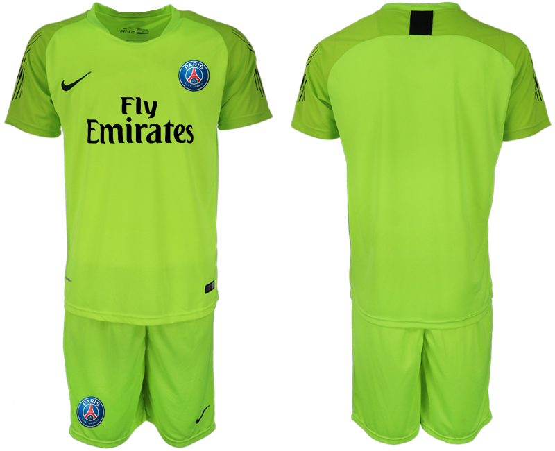 2019-20 Paris Saint-Germain Green Goalkeeper Soccer Jersey