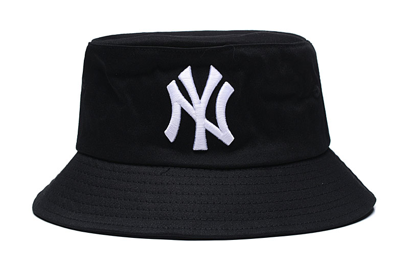 Yankees Team Black Wide Brim Hat TX