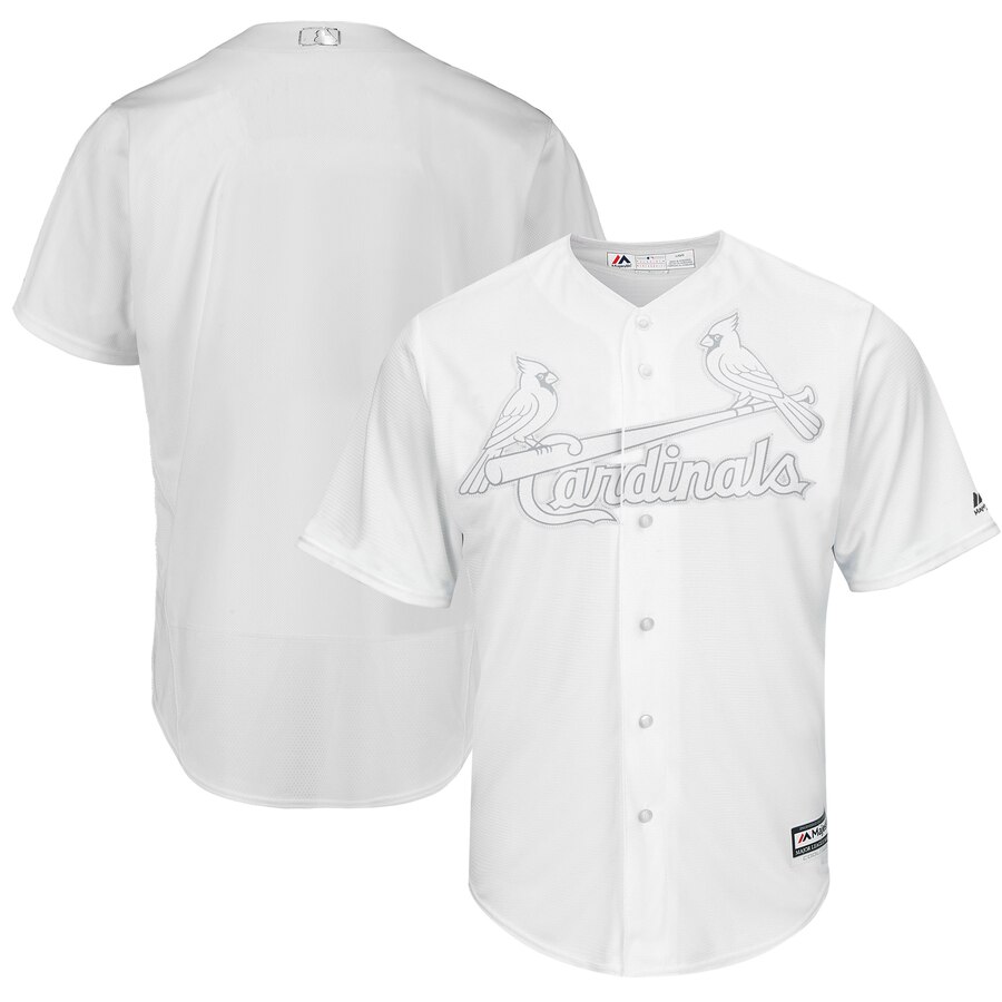 Cardinals Blank White 2019 Players' Weekend Player Jersey