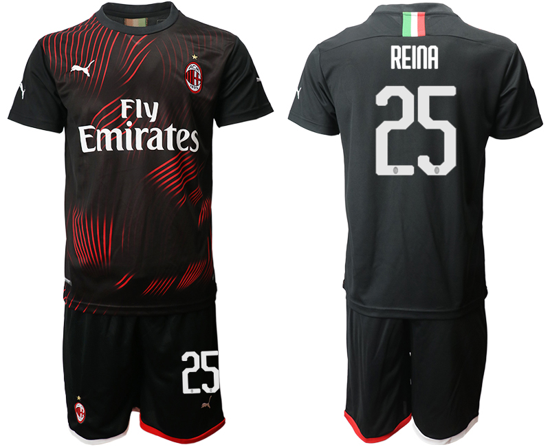 2019-20 AC Milan 25 REINA Third Away Soccer Jersey